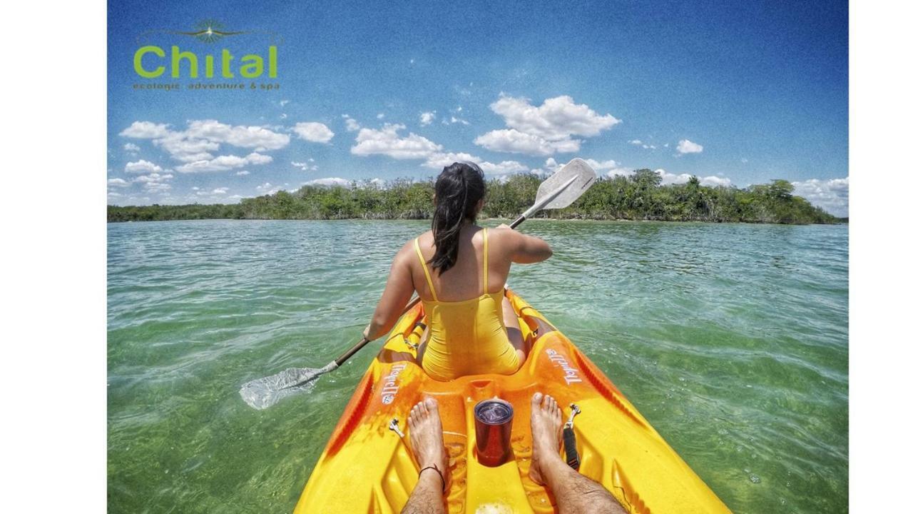 Hotel El Chital Raudales Dış mekan fotoğraf